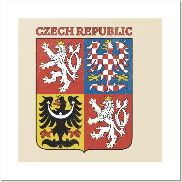 Czech Coat of Arms Wall Art by SunburstGeo